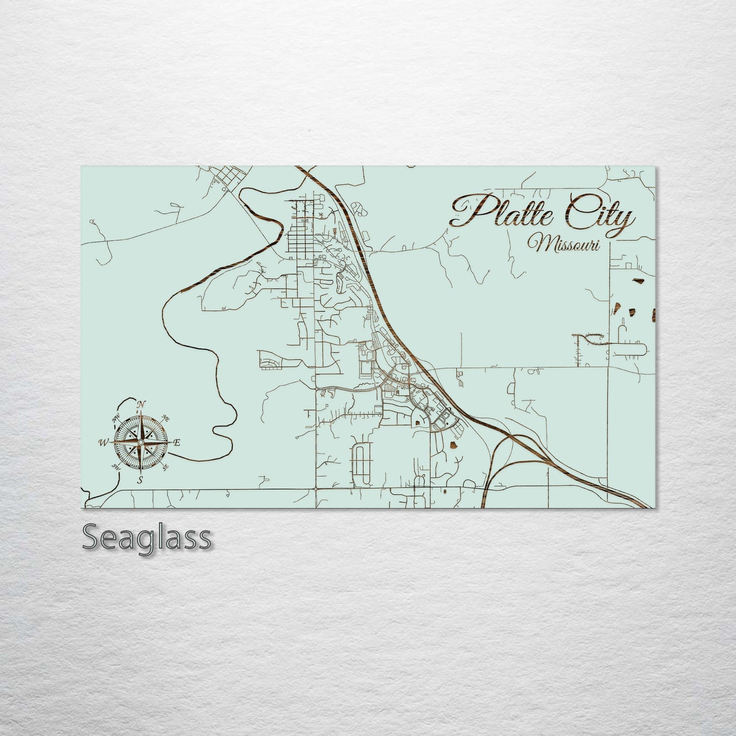 Platte City, Missouri Street Map