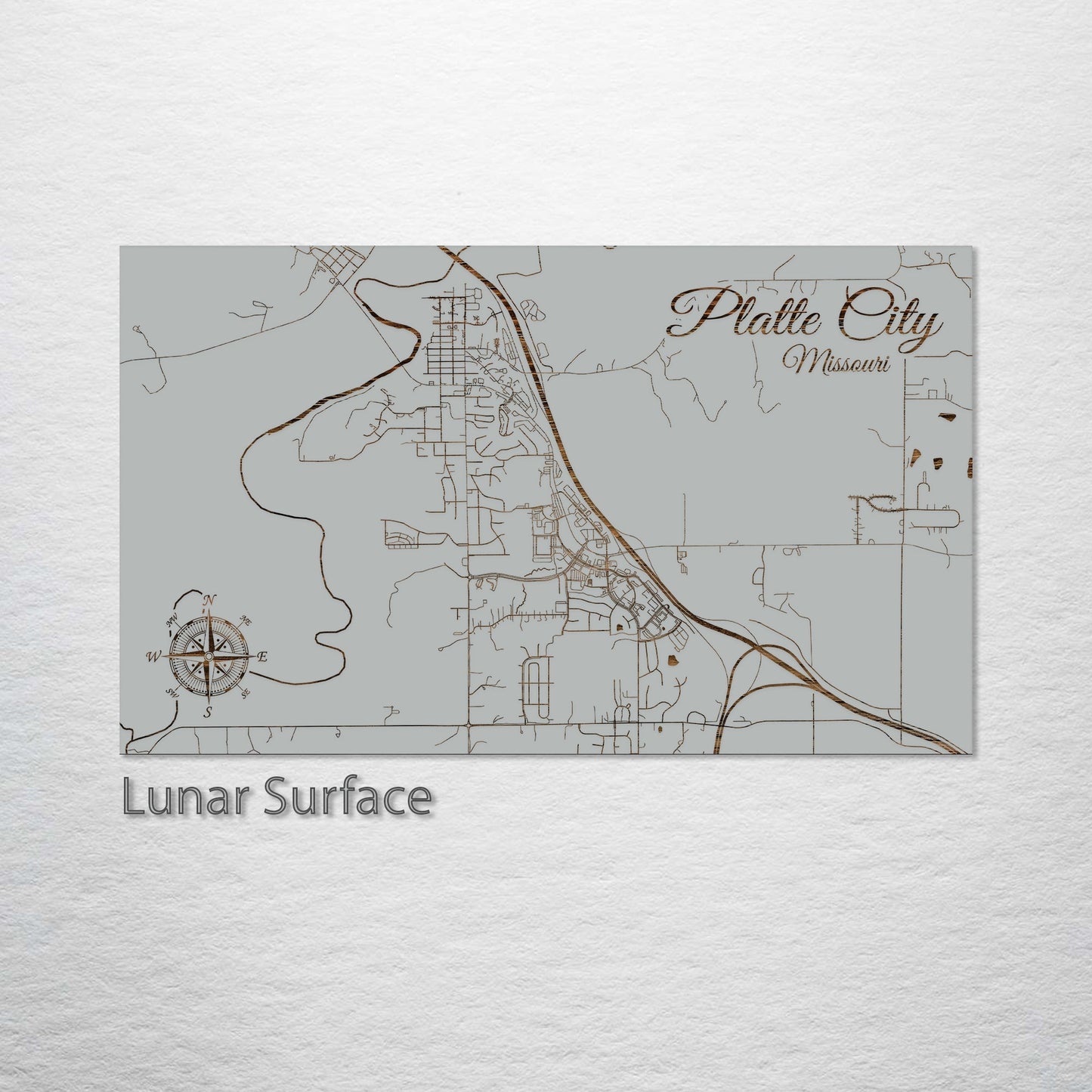 Platte City, Missouri Street Map