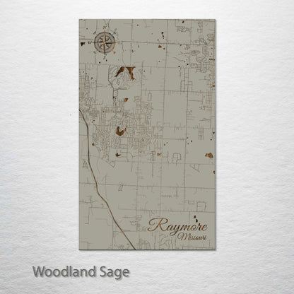 Raymore, Missouri Street Map