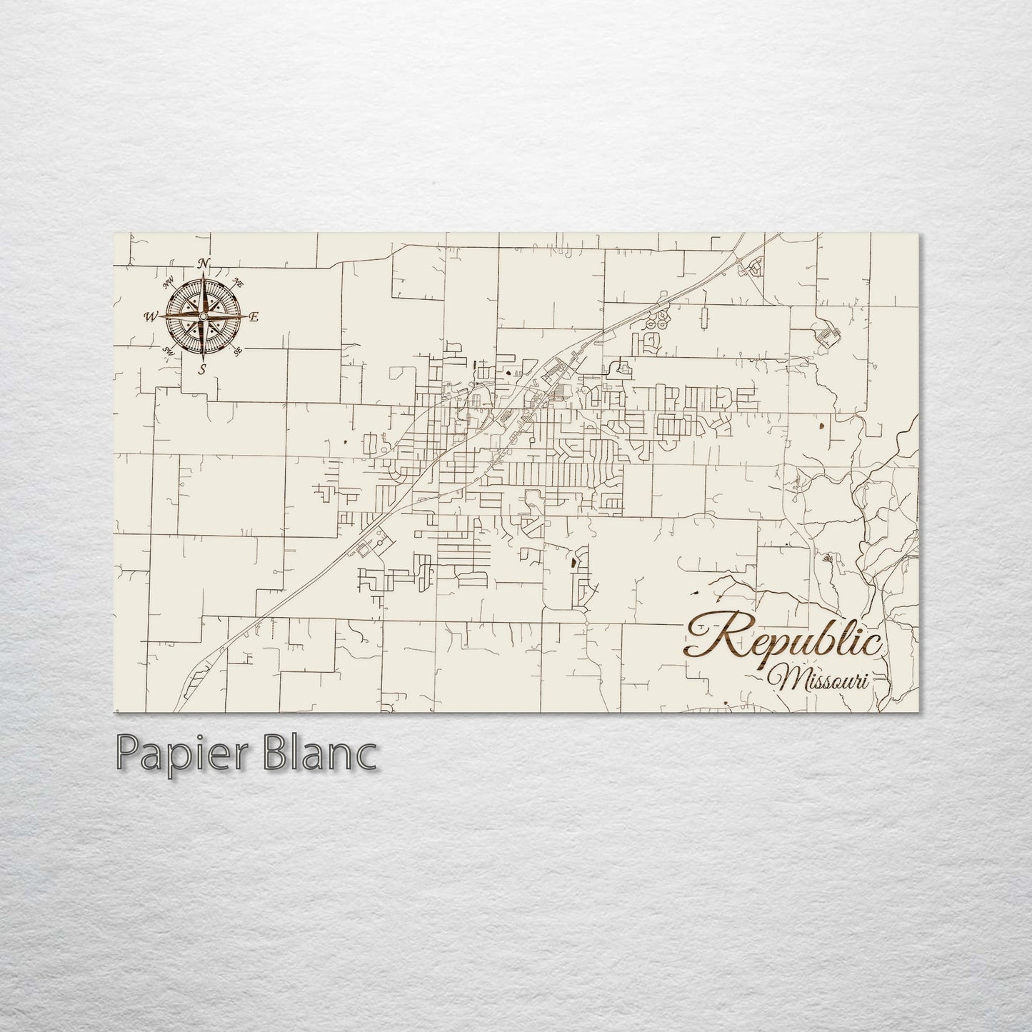 Republic, Missouri Street Map
