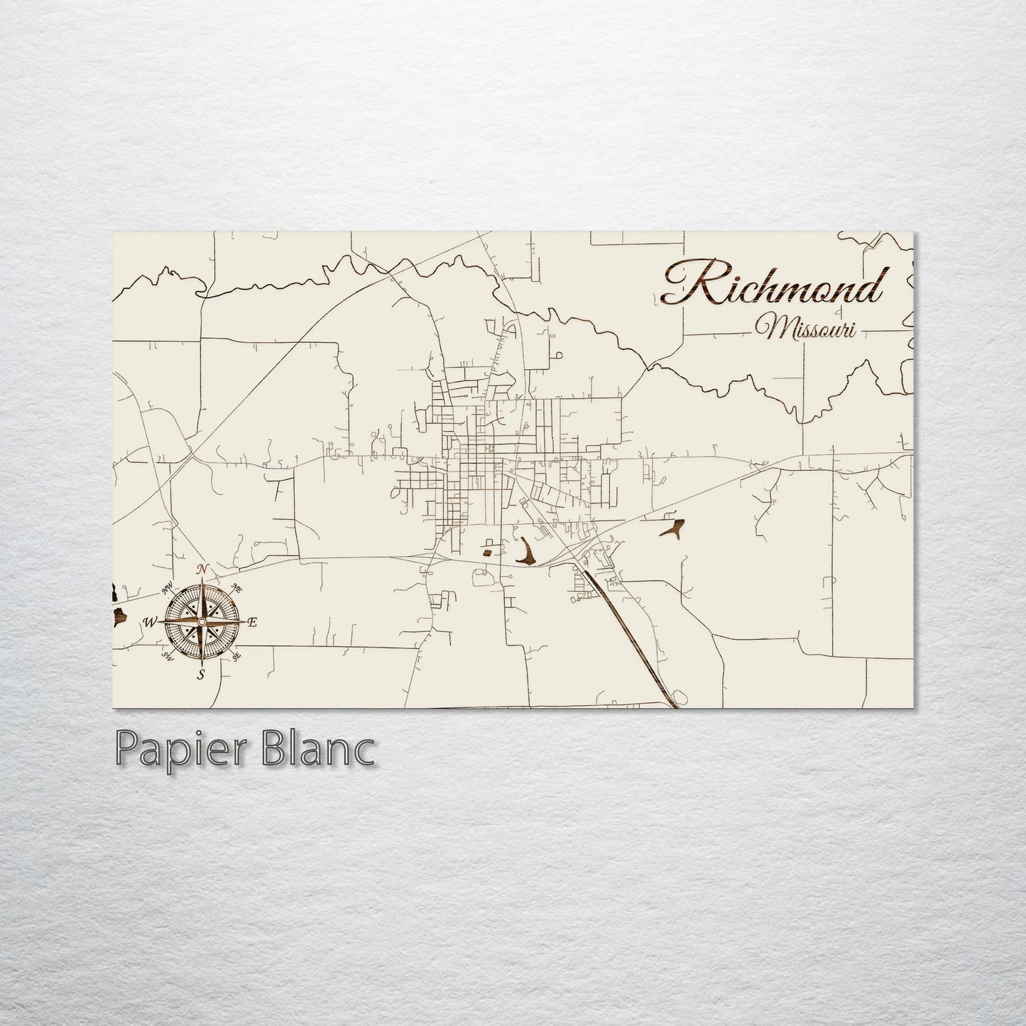 Richmond, Missouri Street Map