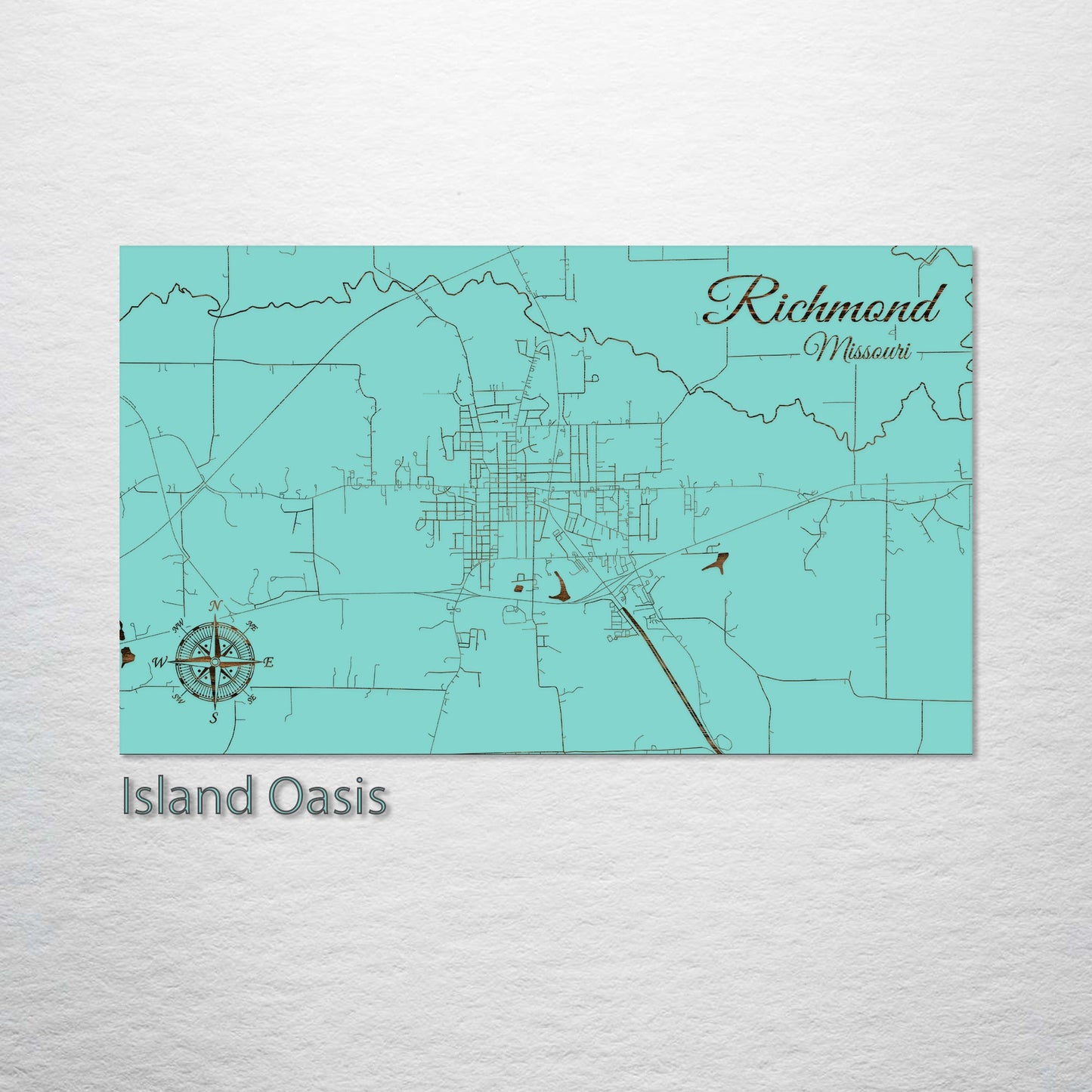 Richmond, Missouri Street Map