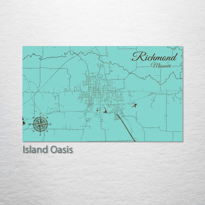 Richmond, Missouri Street Map