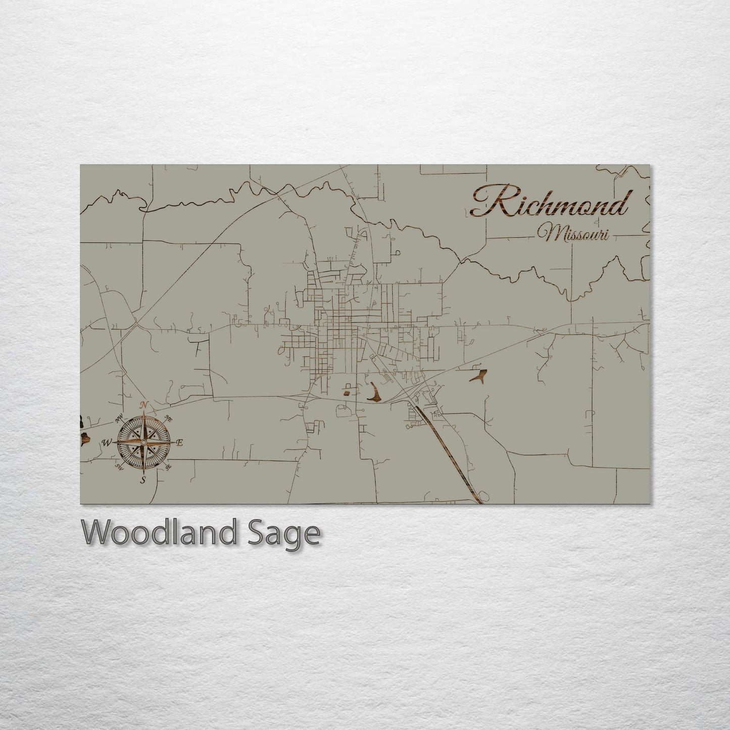 Richmond, Missouri Street Map