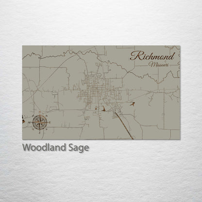 Richmond, Missouri Street Map