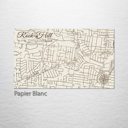 Rock Hill, Missouri Street Map