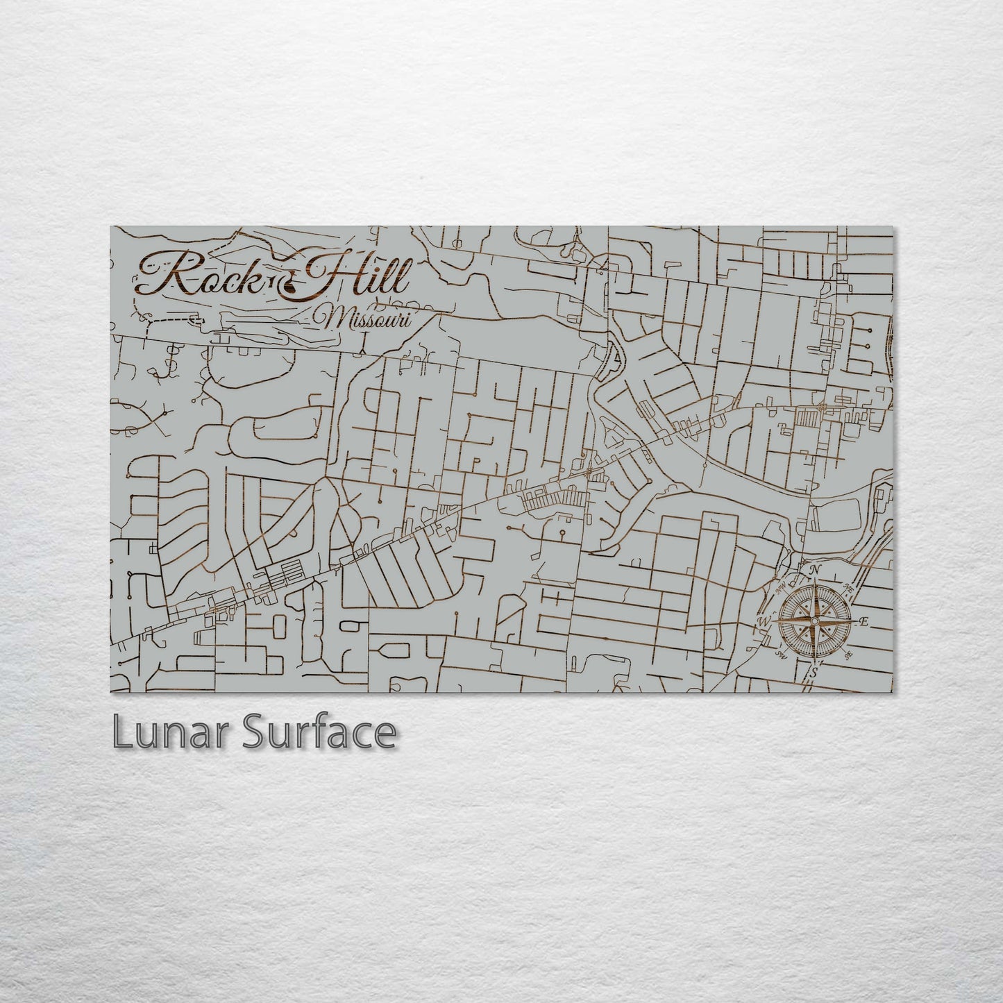 Rock Hill, Missouri Street Map