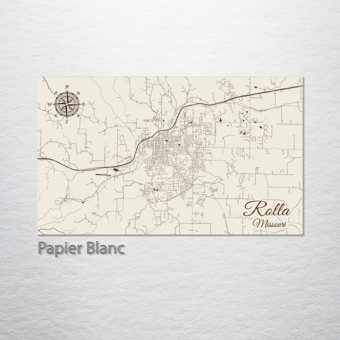 Rolla, Missouri Street Map