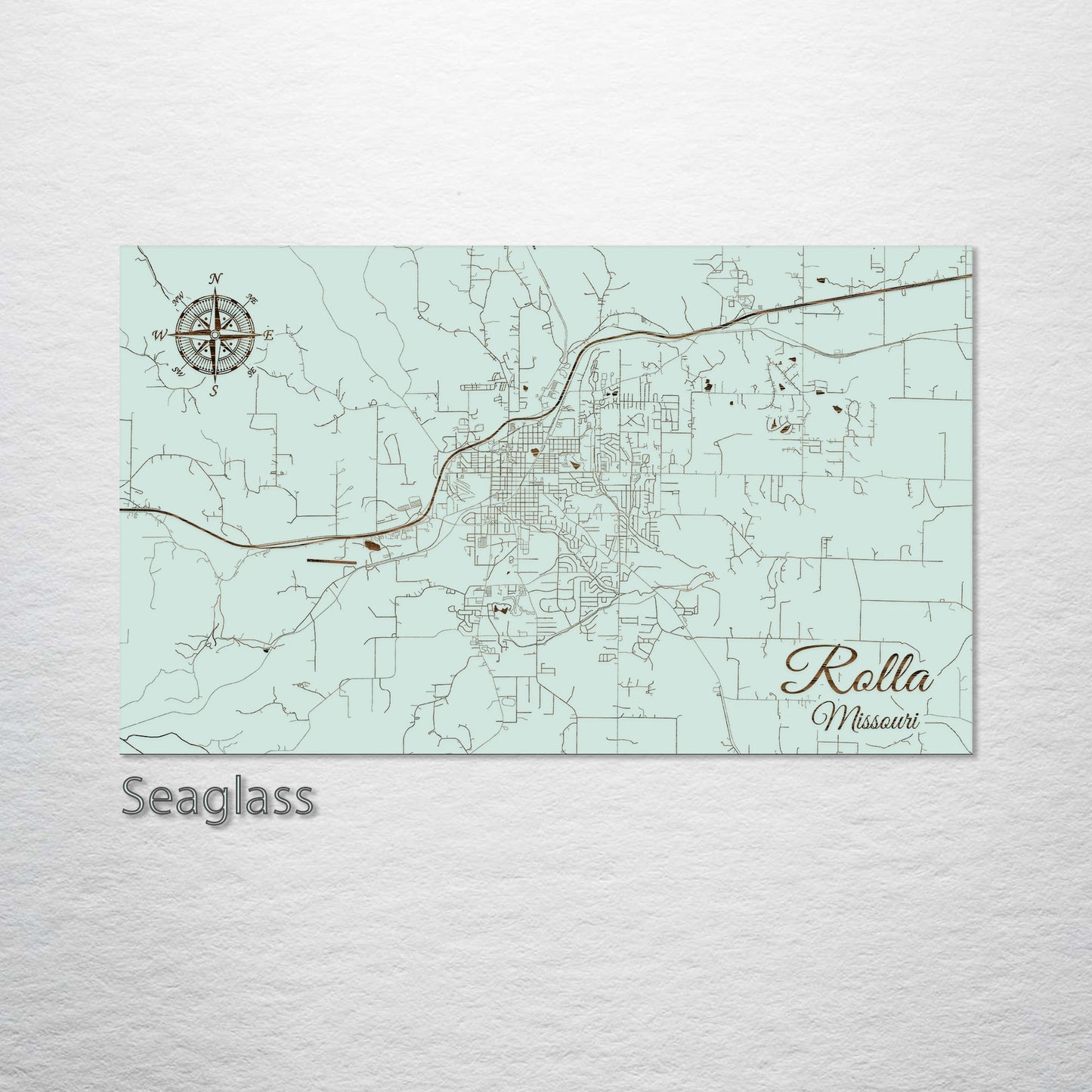 Rolla, Missouri Street Map