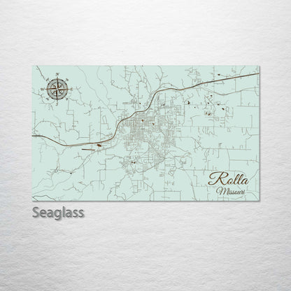 Rolla, Missouri Street Map