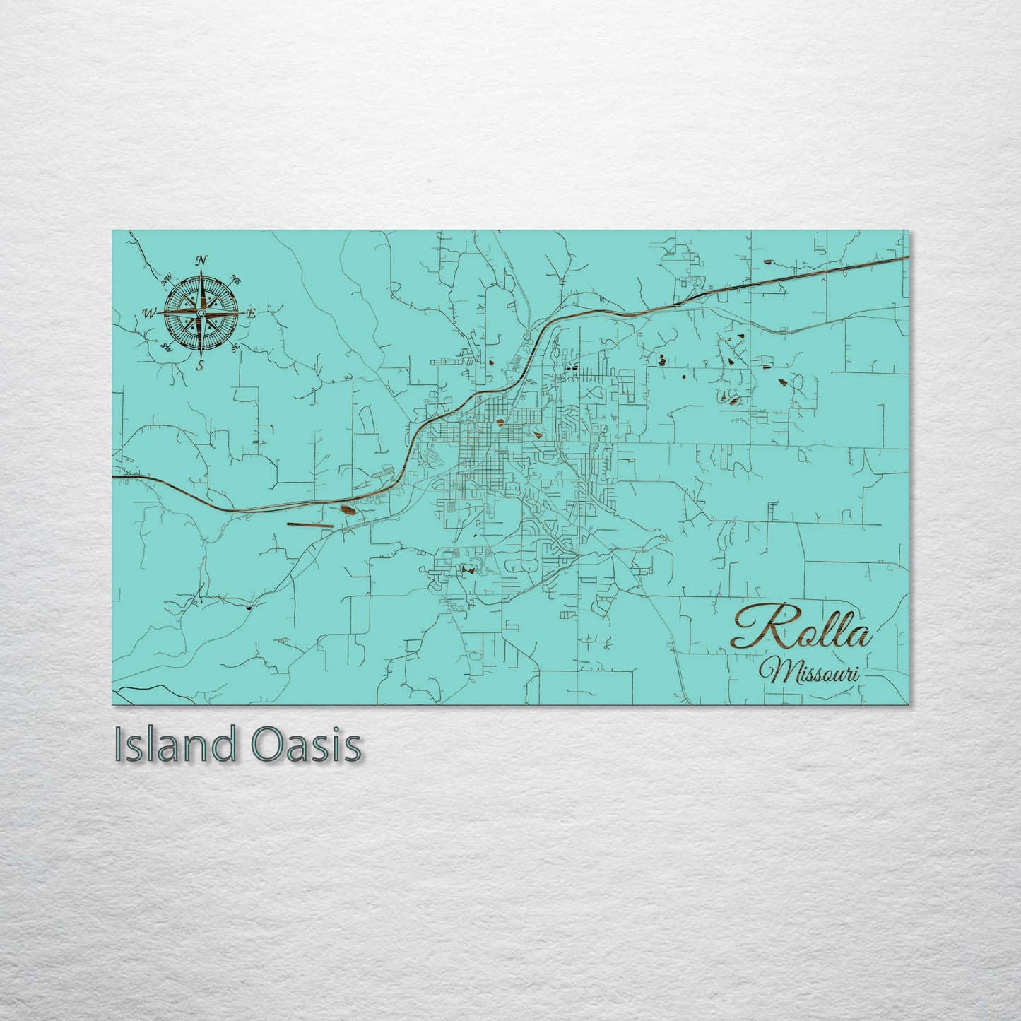 Rolla, Missouri Street Map