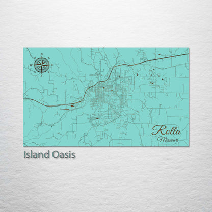 Rolla, Missouri Street Map