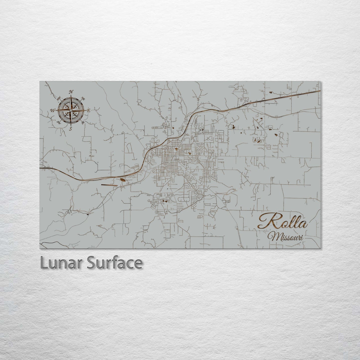 Rolla, Missouri Street Map