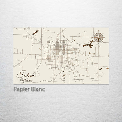 Salem, Missouri Street Map