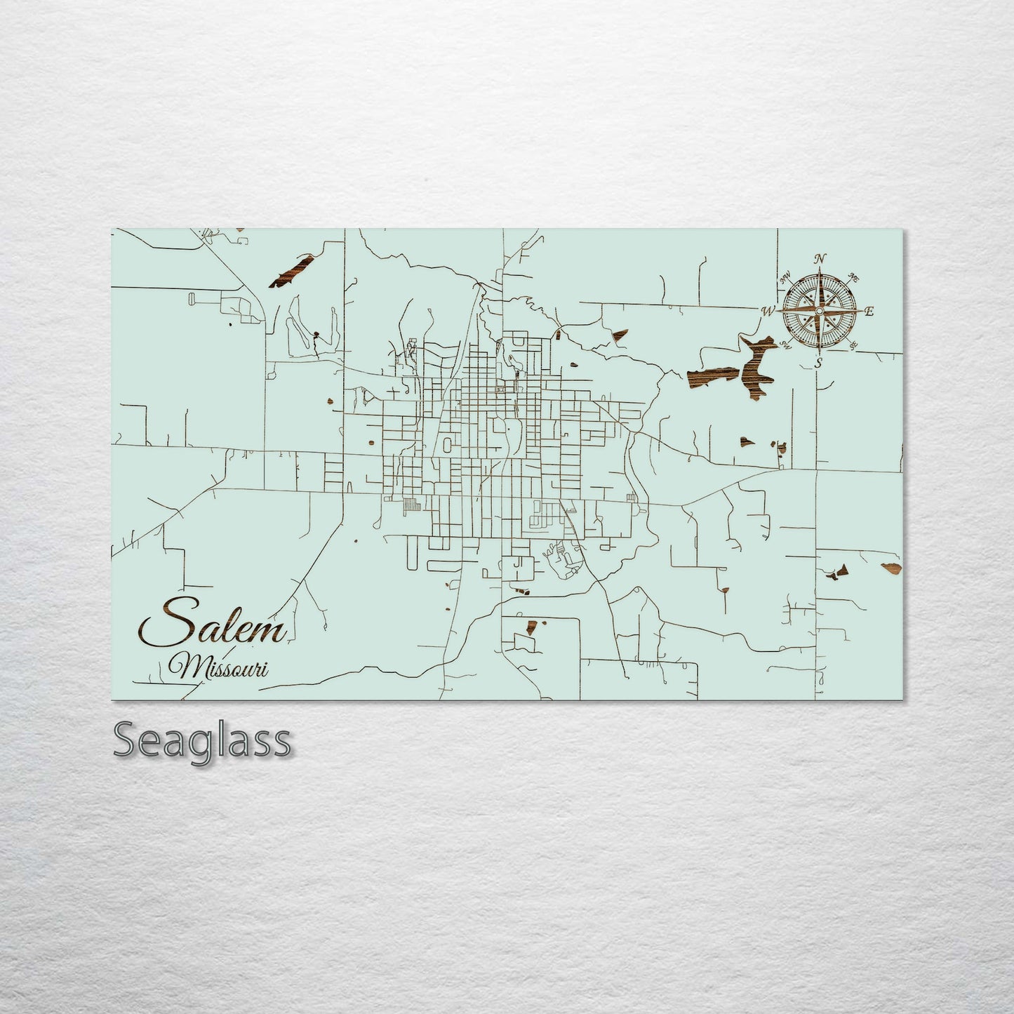 Salem, Missouri Street Map