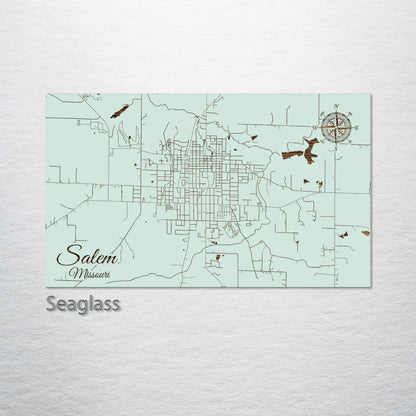 Salem, Missouri Street Map