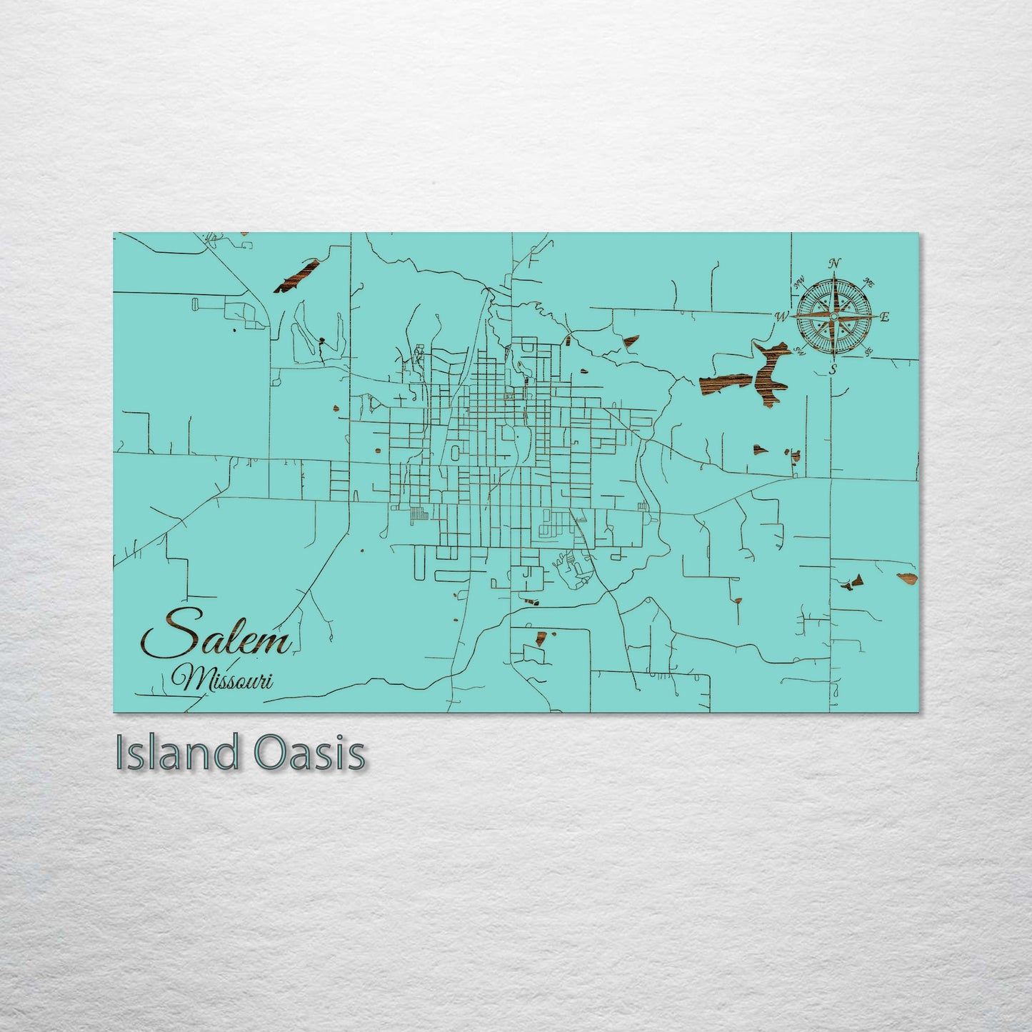 Salem, Missouri Street Map