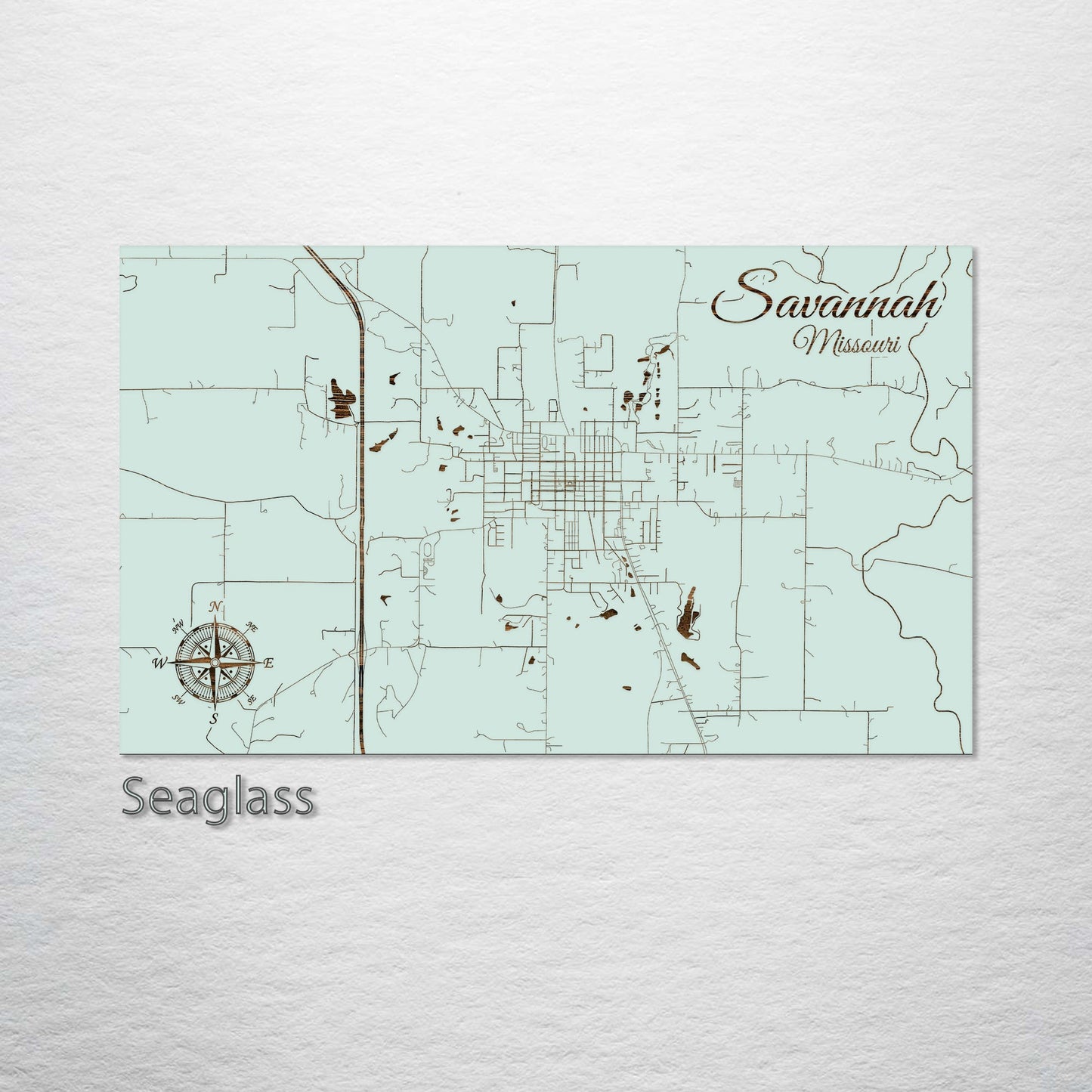 Savannah, Missouri Street Map