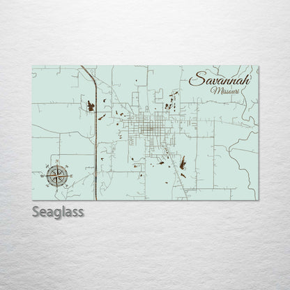 Savannah, Missouri Street Map