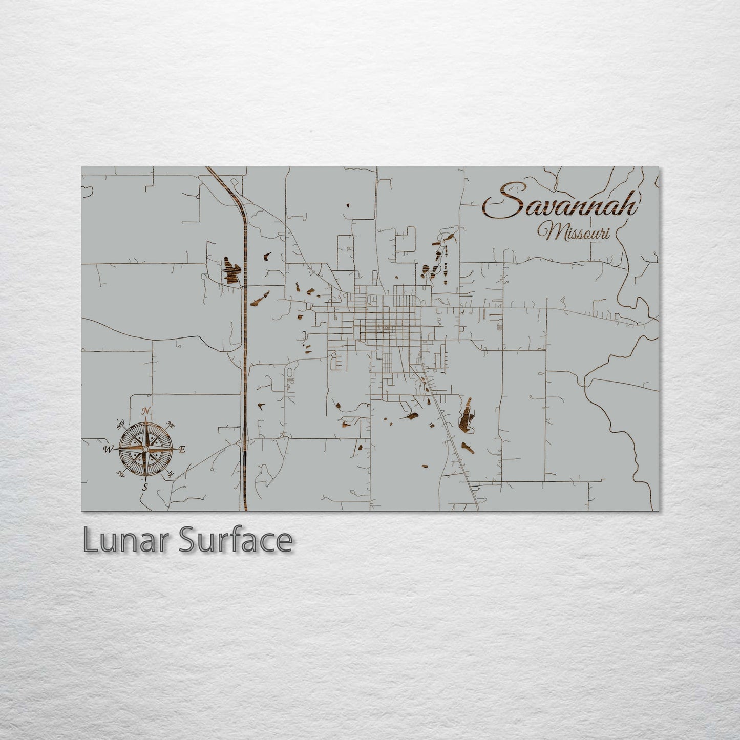 Savannah, Missouri Street Map