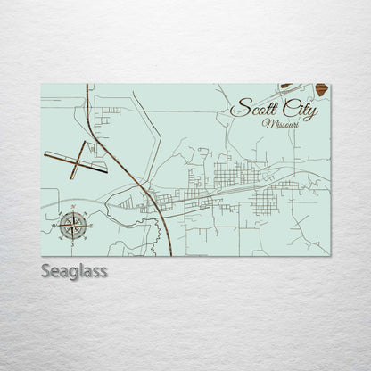 Scott City, Missouri Street Map