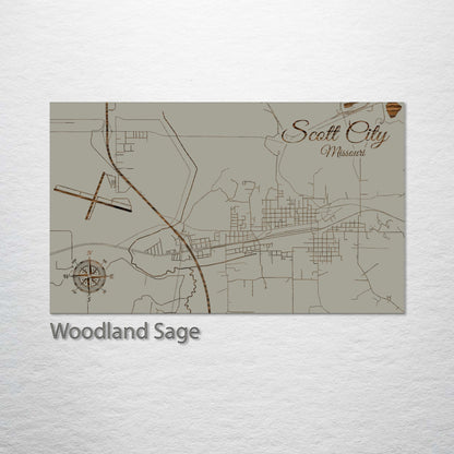 Scott City, Missouri Street Map