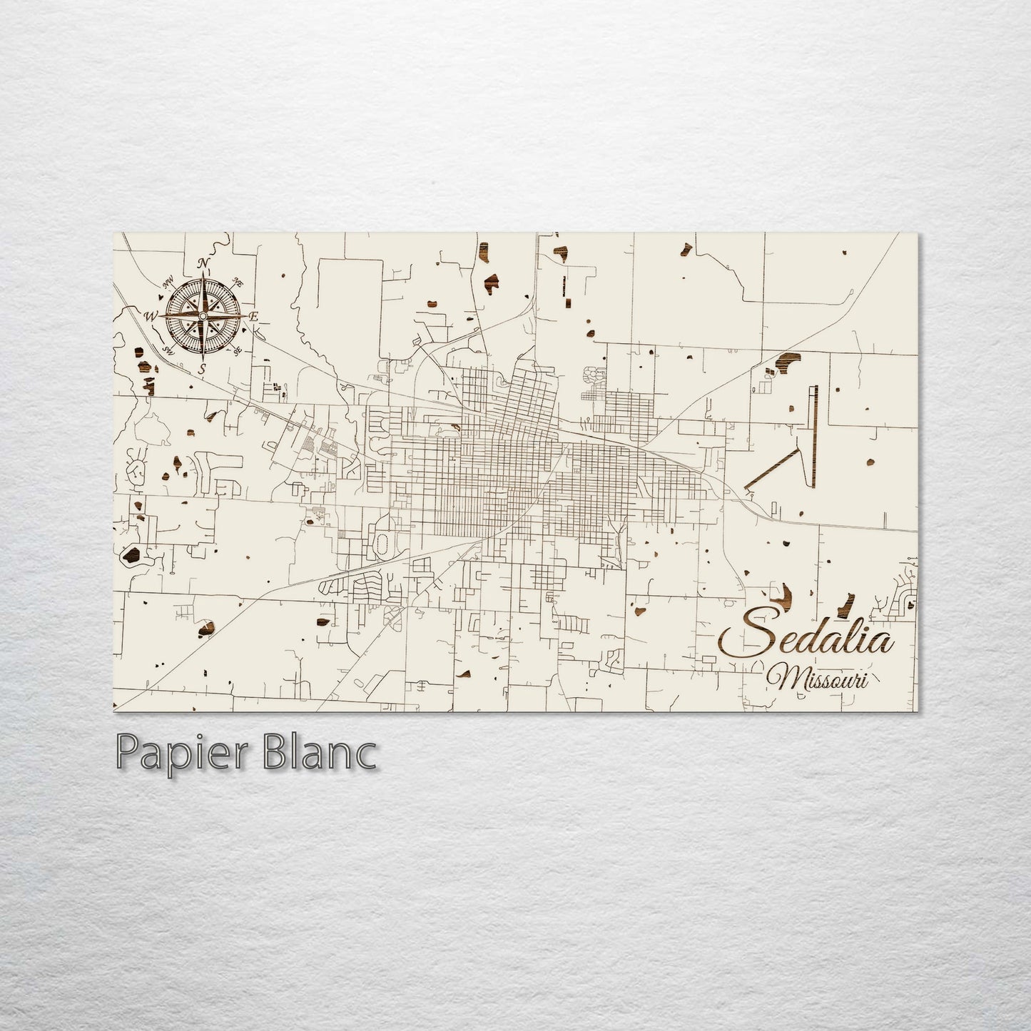 Sedalia, Missouri Street Map