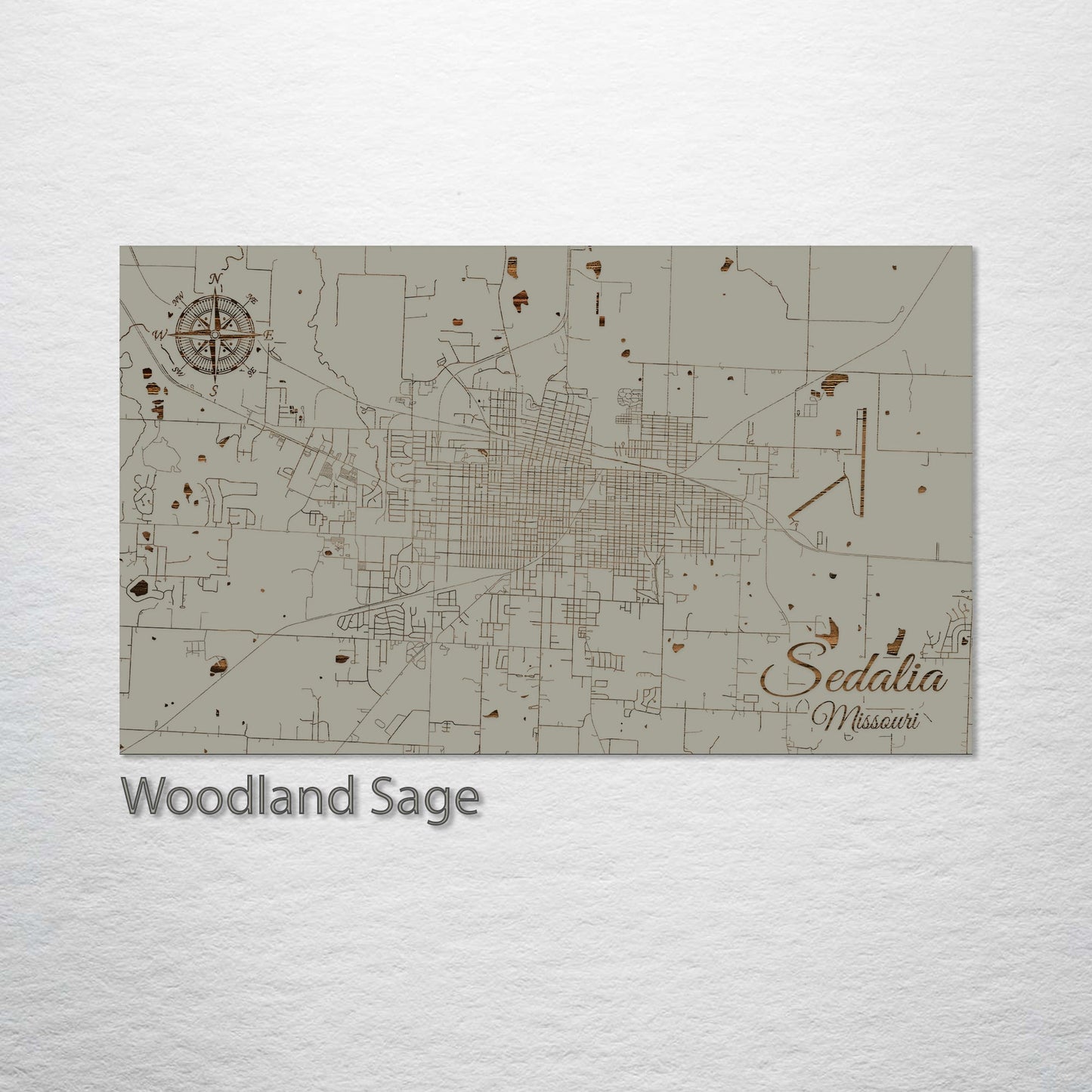 Sedalia, Missouri Street Map