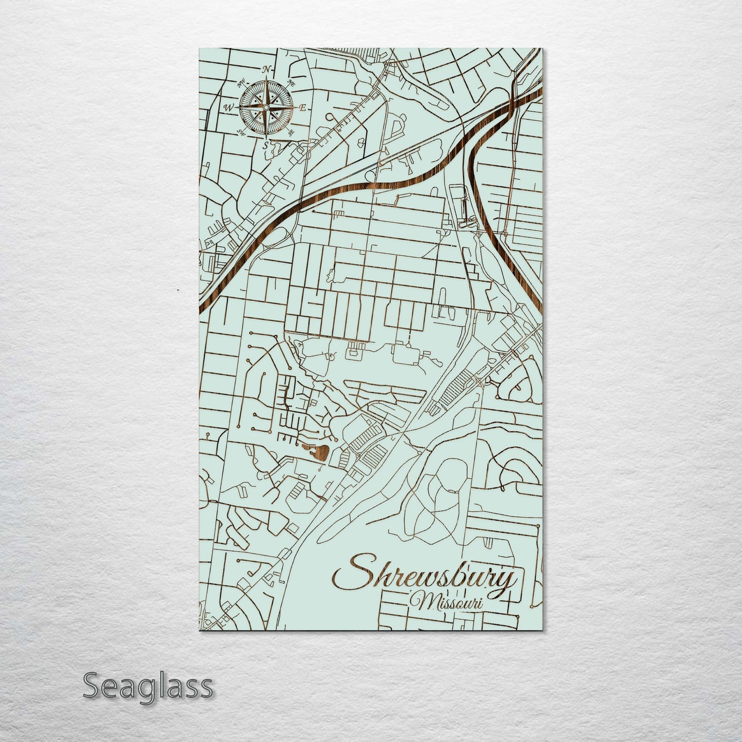 Shrewsbury, Missouri Street Map