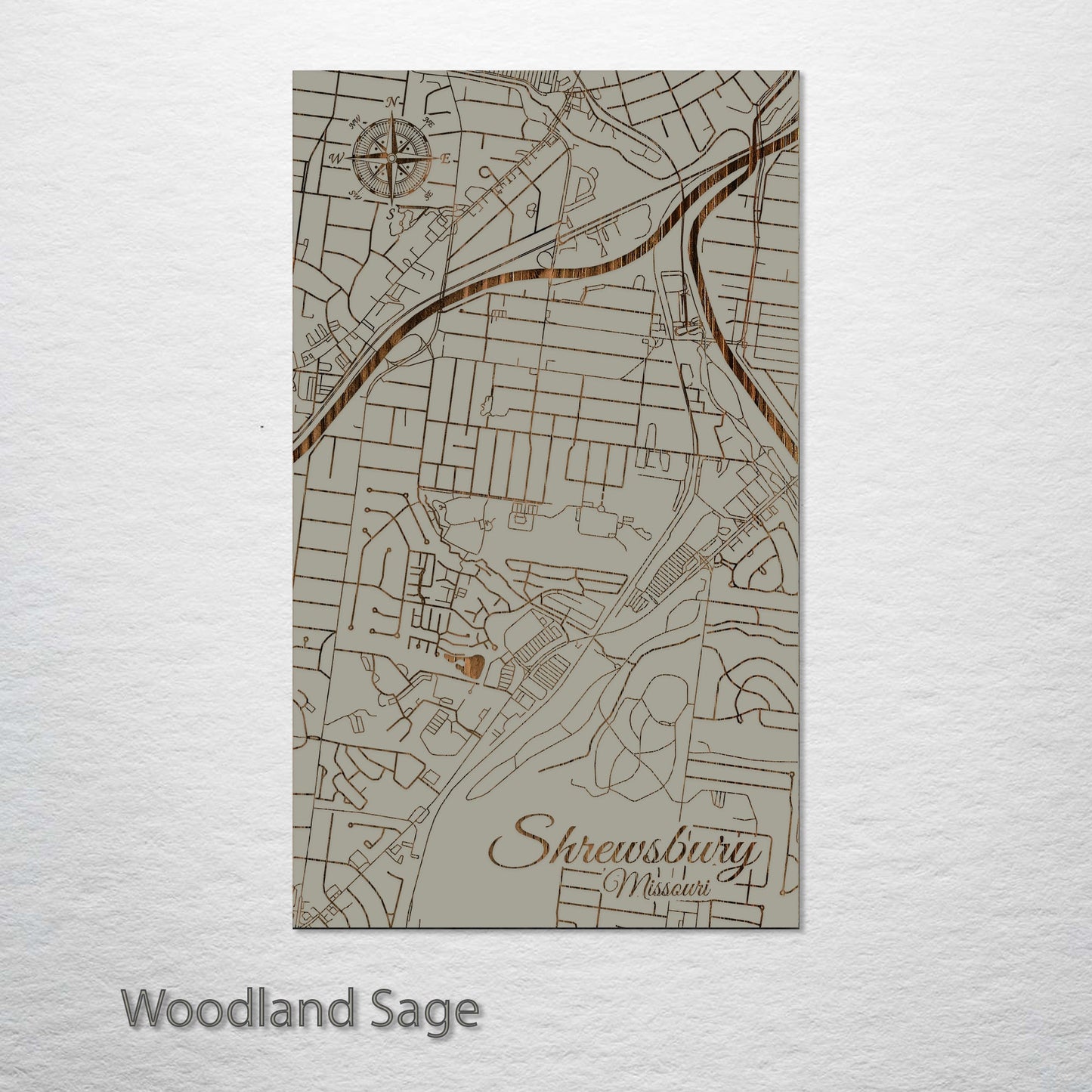 Shrewsbury, Missouri Street Map