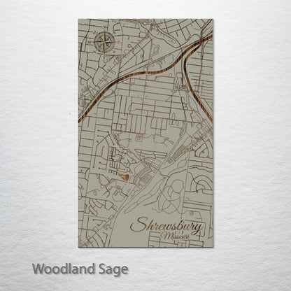 Shrewsbury, Missouri Street Map