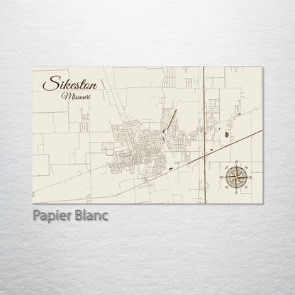 Sikeston, Missouri Street Map