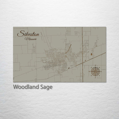 Sikeston, Missouri Street Map