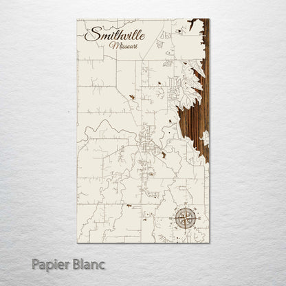 Smithville, Missouri Street Map