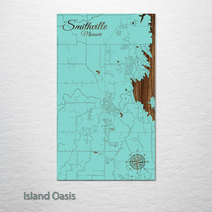 Smithville, Missouri Street Map