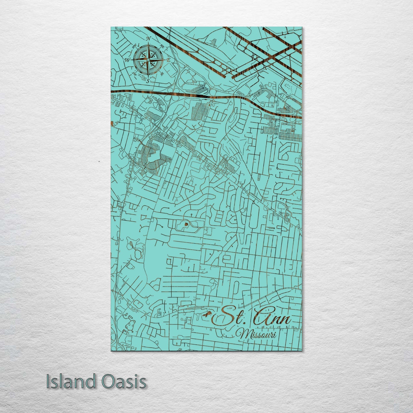 St. Ann, Missouri Street Map