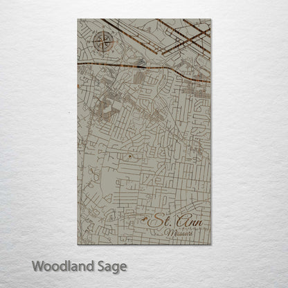 St. Ann, Missouri Street Map