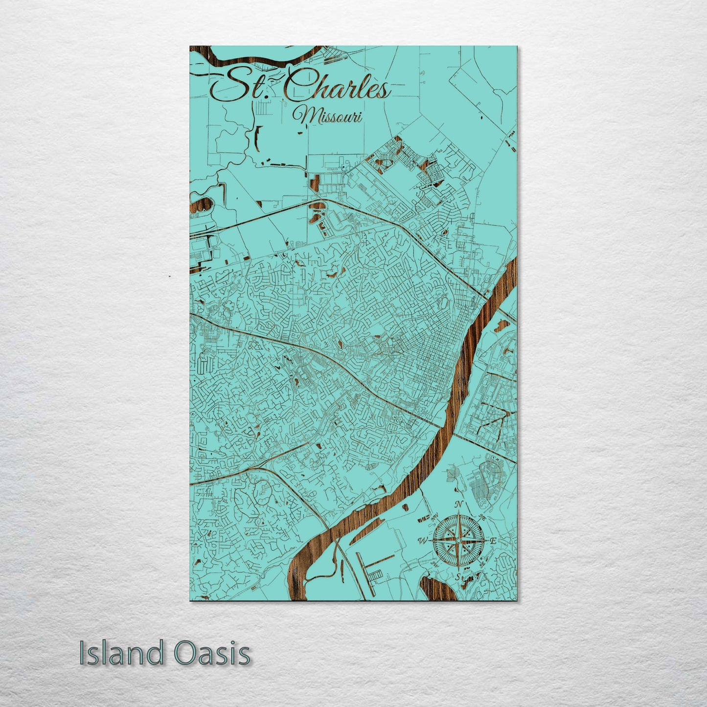 St. Charles, Missouri Street Map
