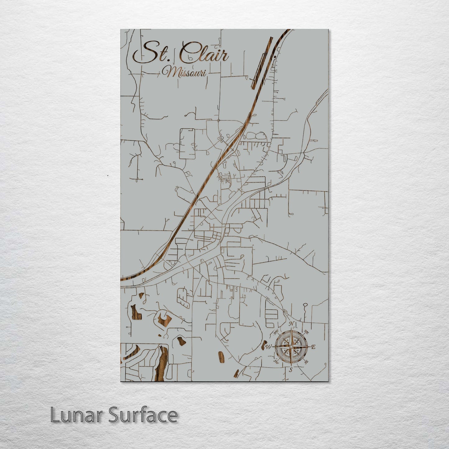 St. Clair, Missouri Street Map