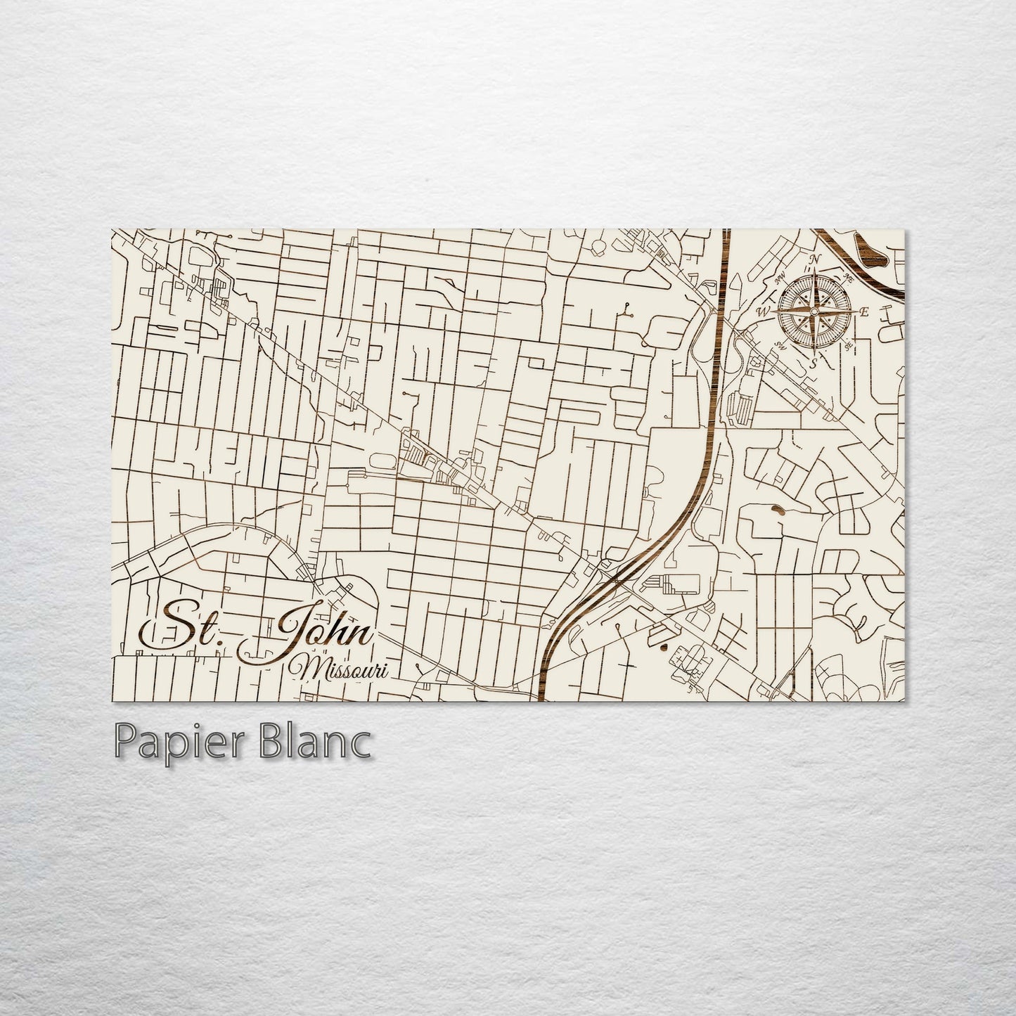 St. John, Missouri Street Map