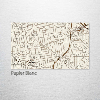 St. John, Missouri Street Map