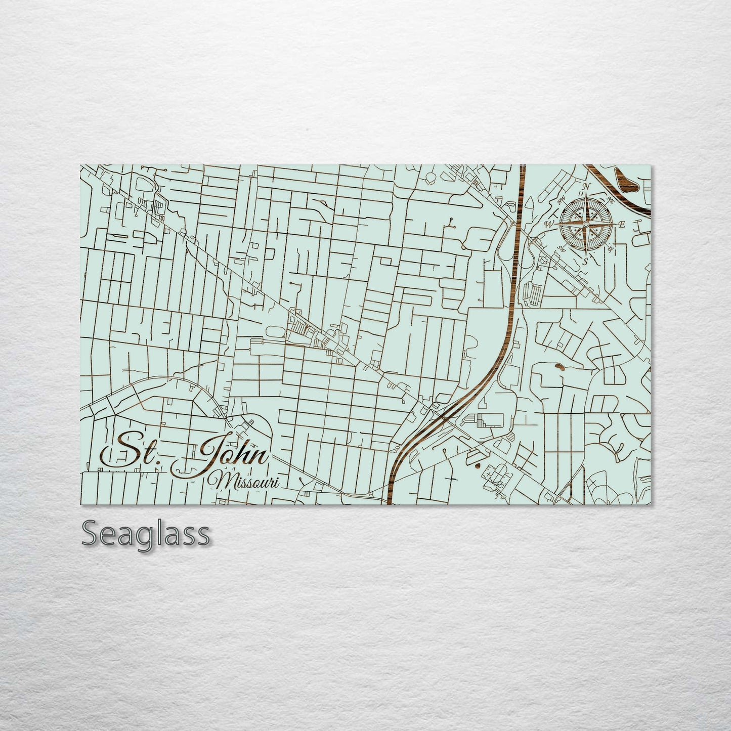 St. John, Missouri Street Map