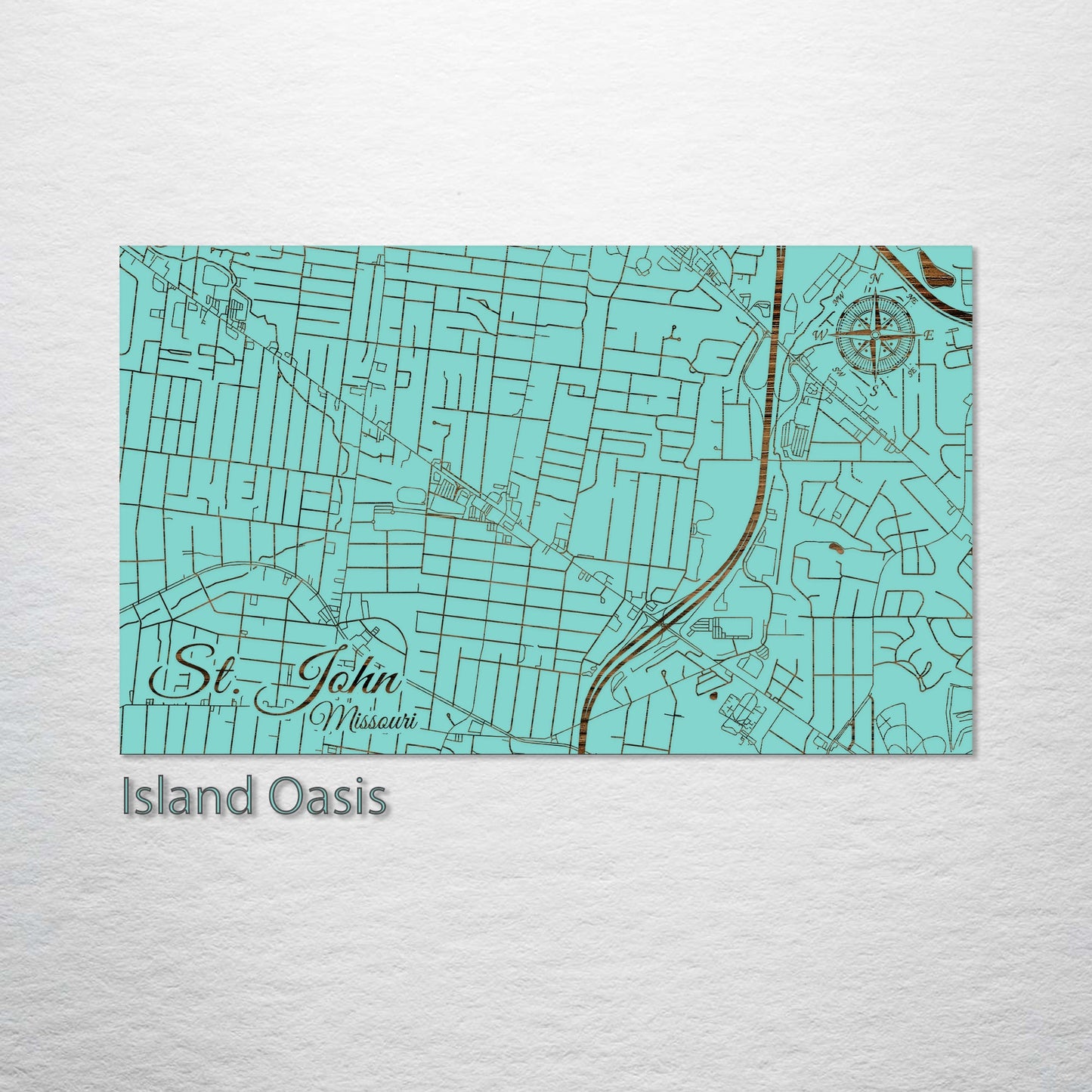 St. John, Missouri Street Map