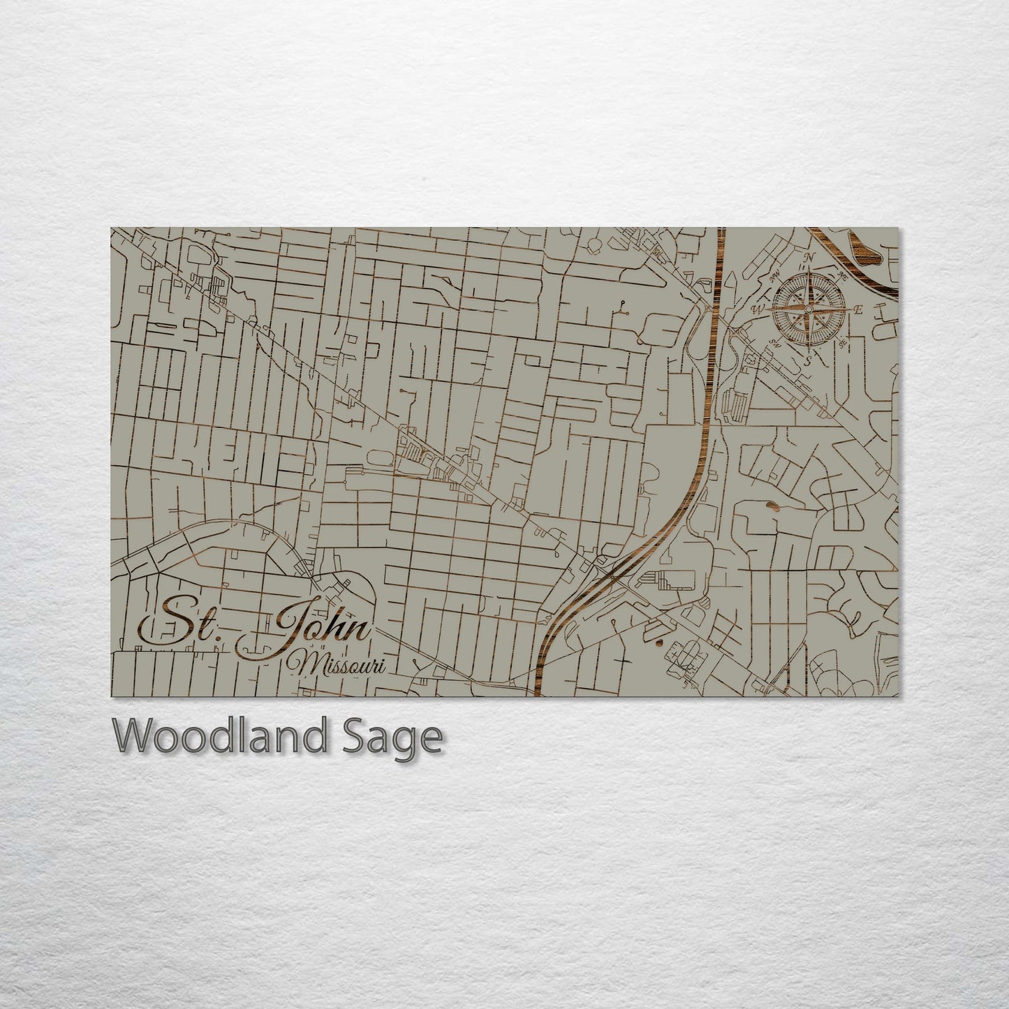 St. John, Missouri Street Map