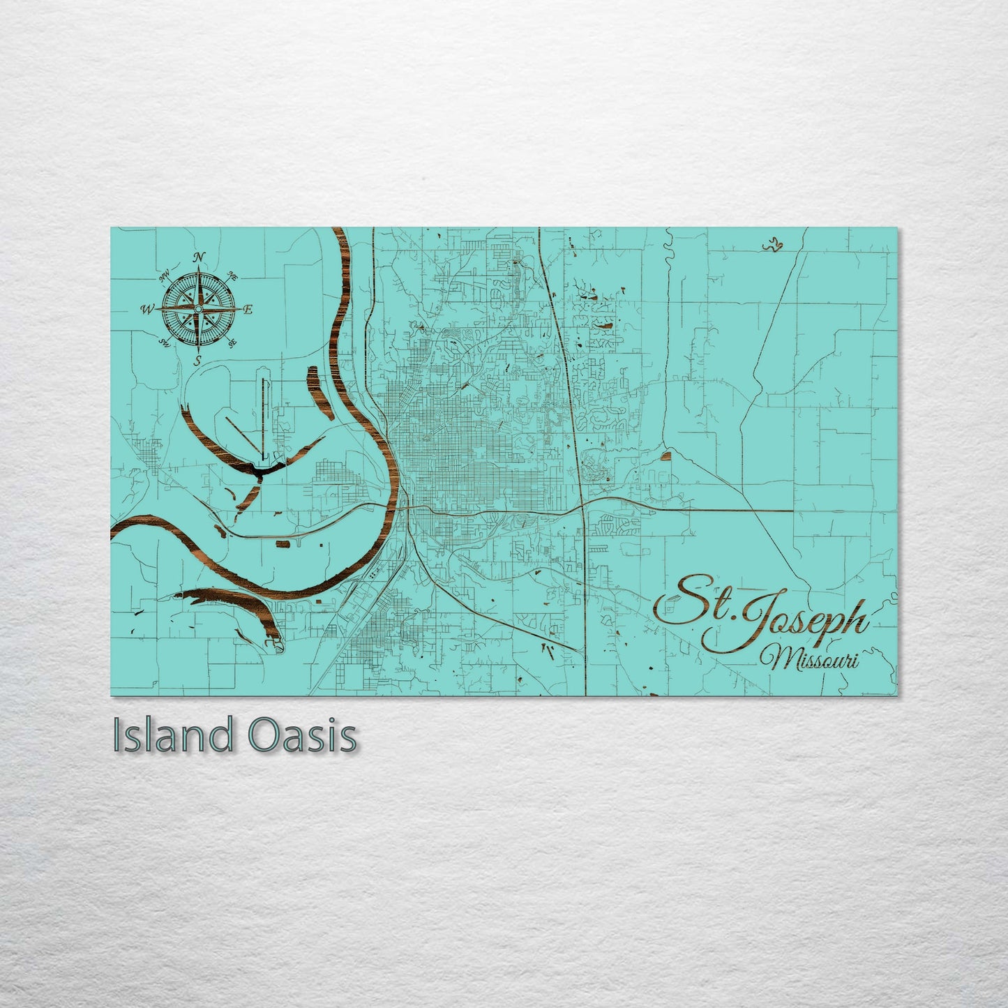 St. Joseph, Missouri Street Map