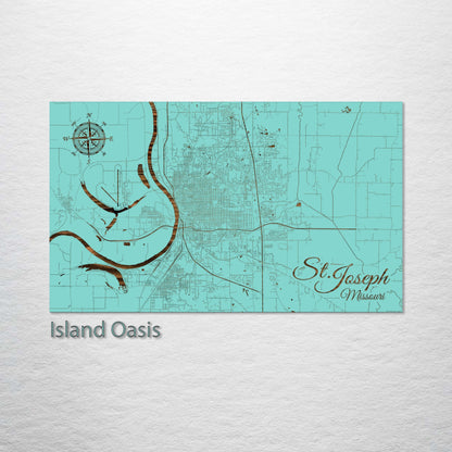 St. Joseph, Missouri Street Map