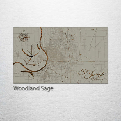 St. Joseph, Missouri Street Map