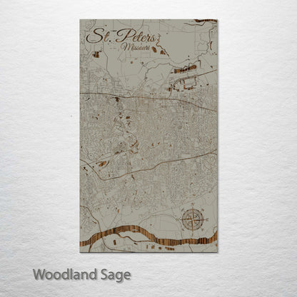 St. Peters, Missouri Street Map