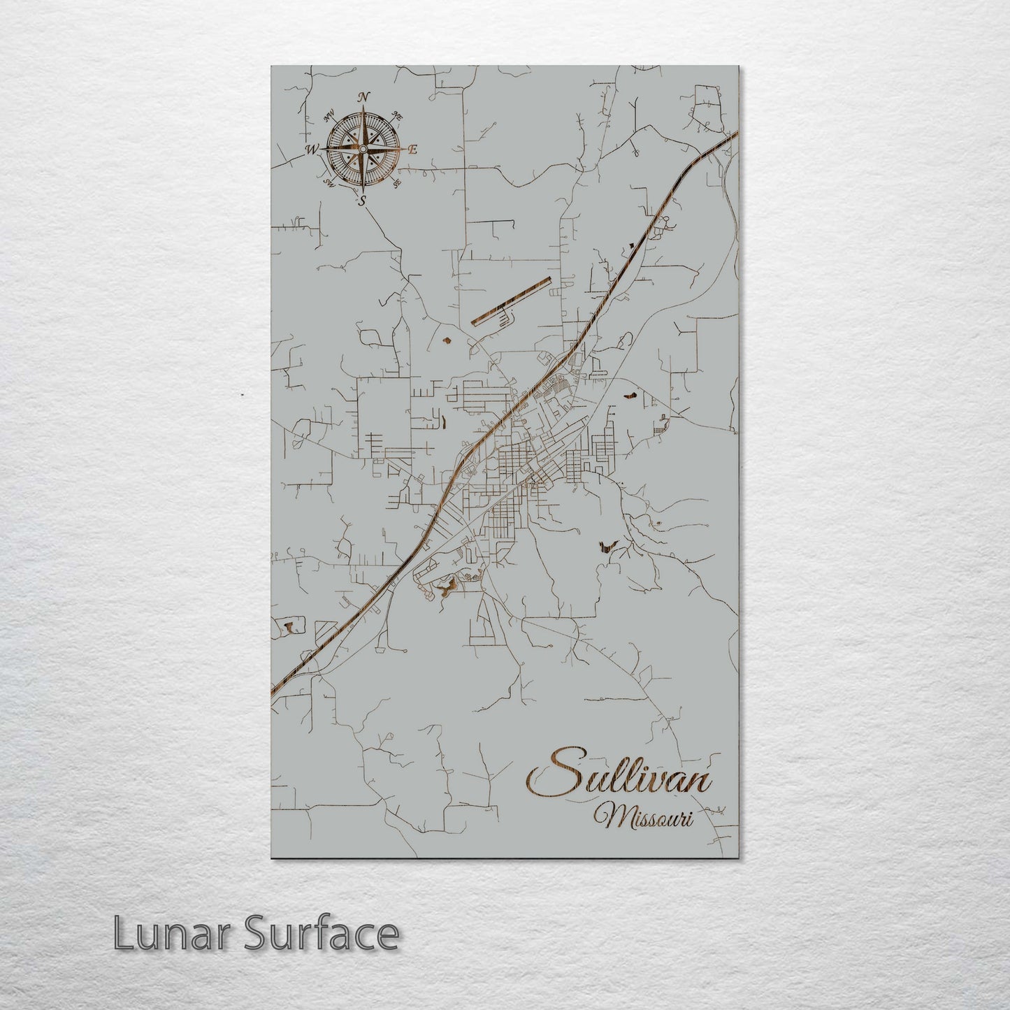 Sullivan, Missouri Street Map