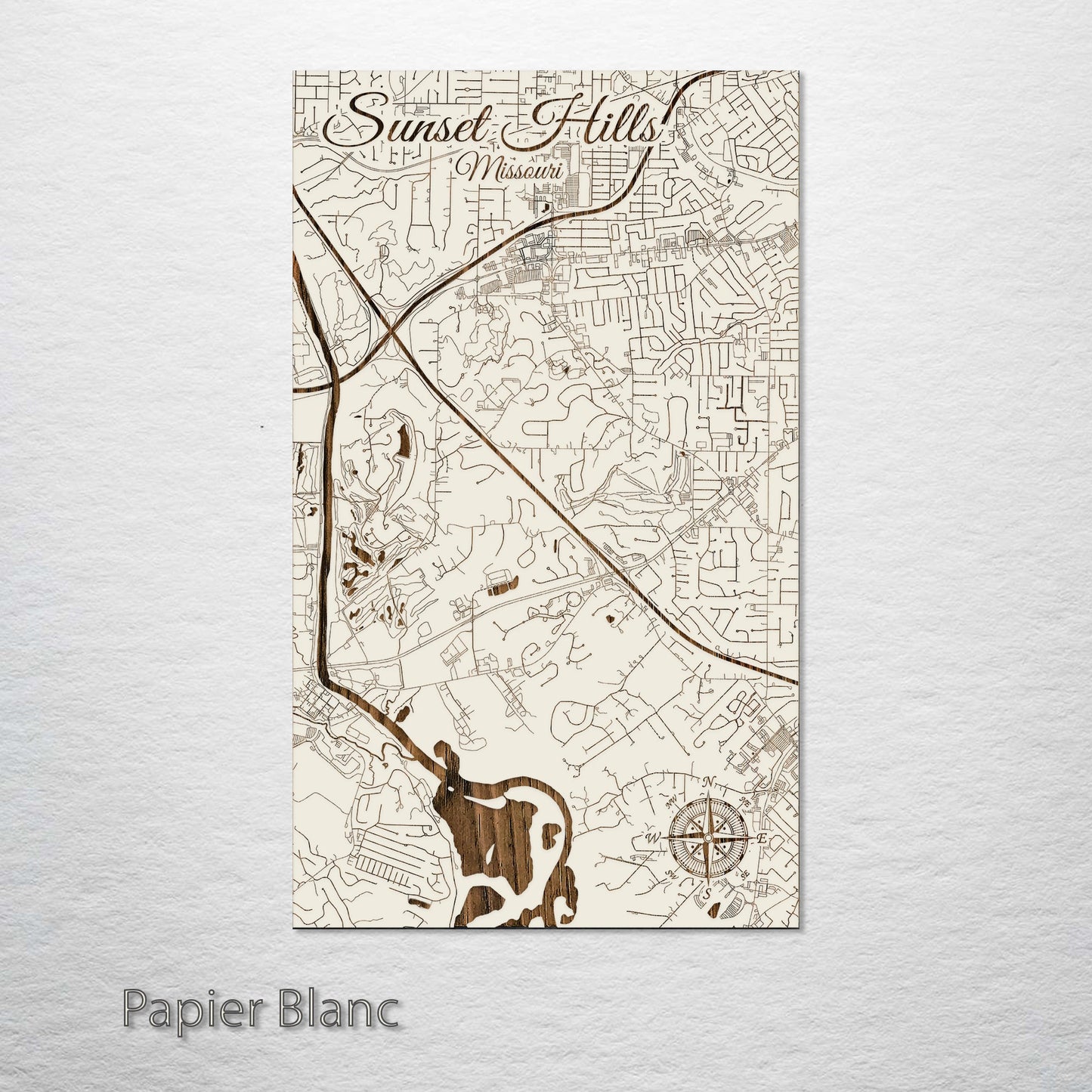 Sunset Hills, Missouri Street Map